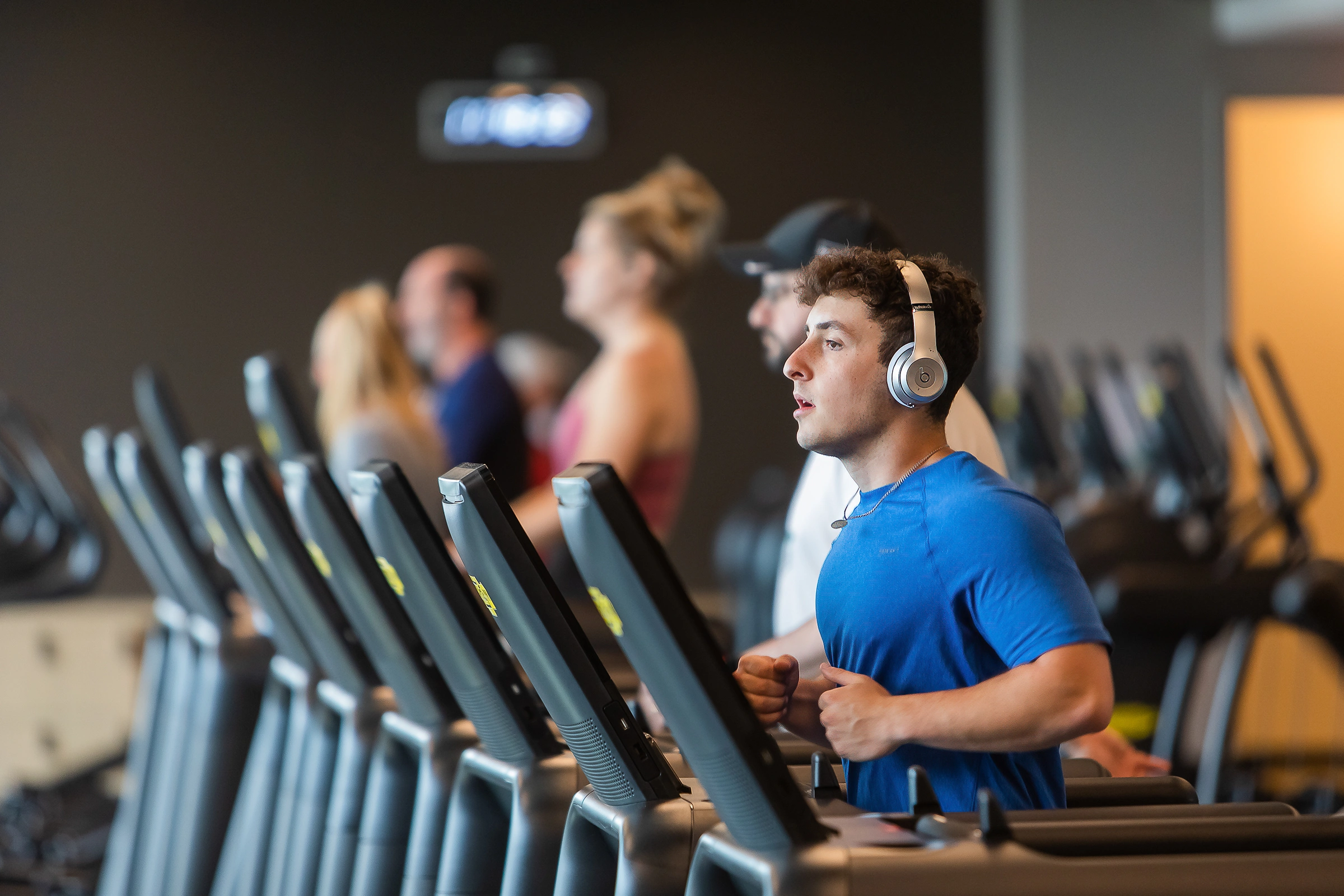 Members can enjoy state-of-the-art fitness, including strength training, an aquatic center, group exercises, and on-site childcare.