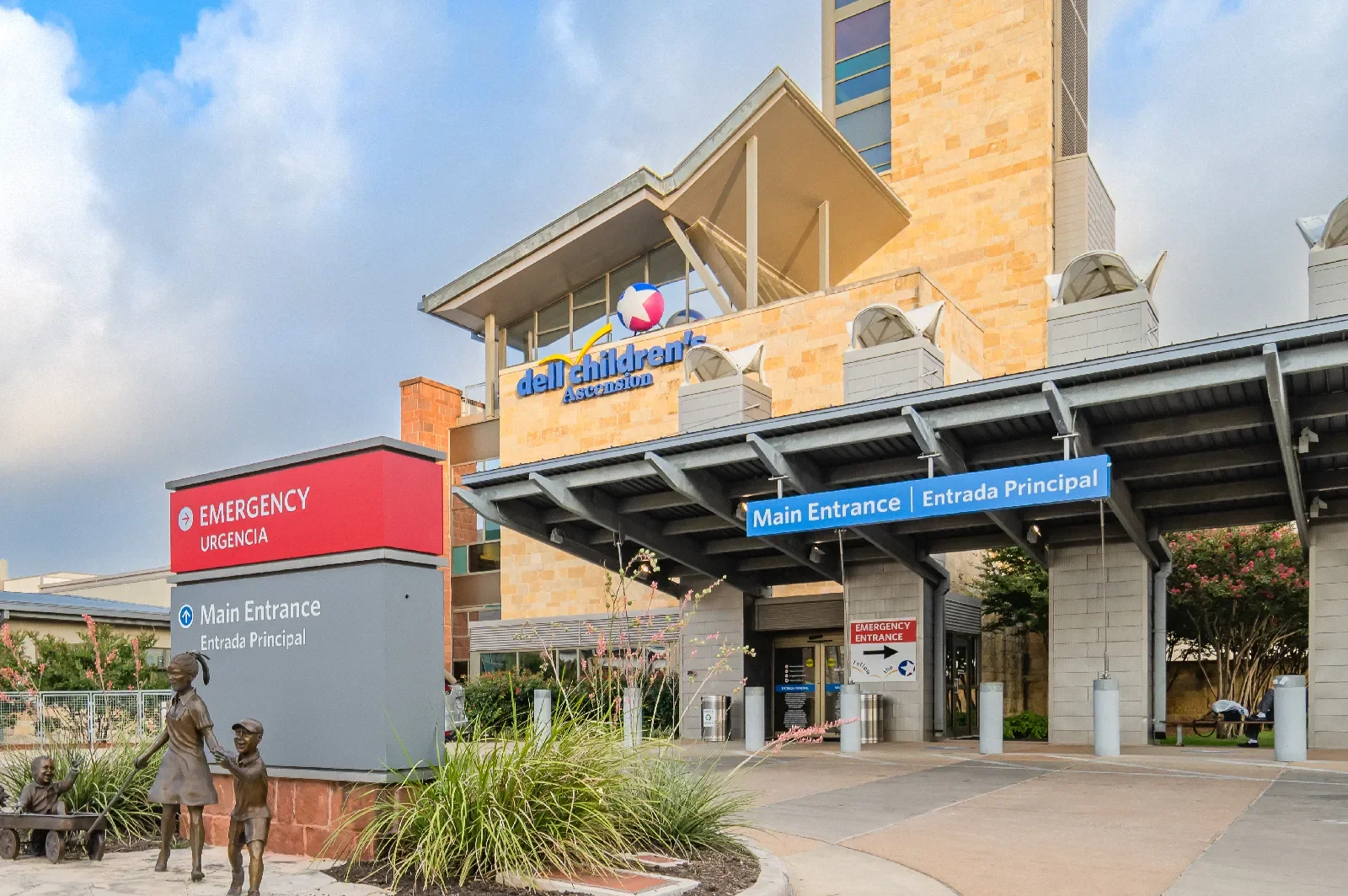 Dell Children's Medical Center exterior.